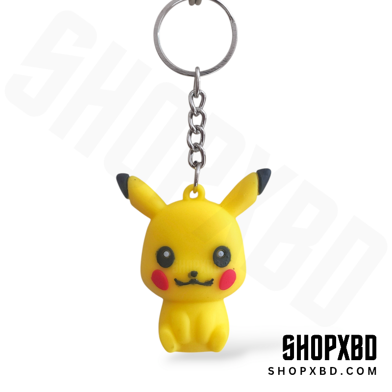 SHOPXBD Key Ring_20250212_182030_0014 Pikachu Key Ring - Image 1